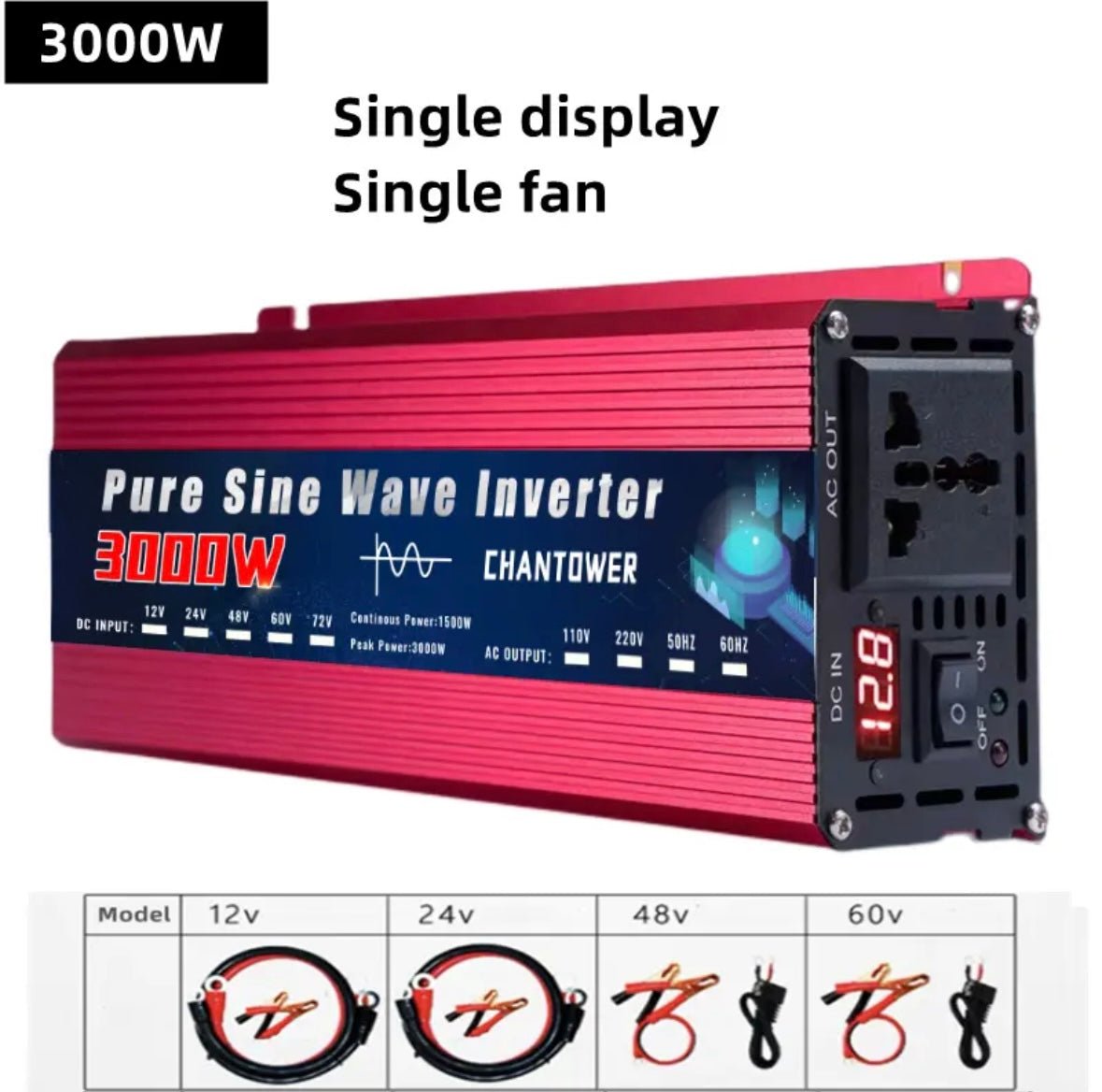 Inverter 1000W/1600W/2200W/3000W/4000W/5000W - Tecnoexperts