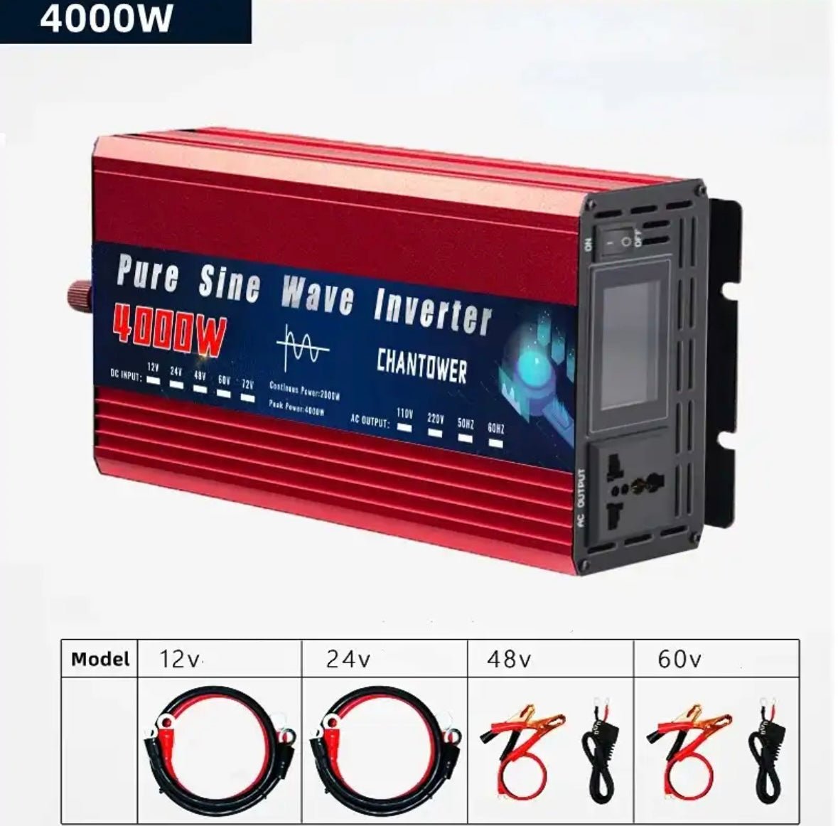 Inverter 1000W/1600W/2200W/3000W/4000W/5000W - Tecnoexperts