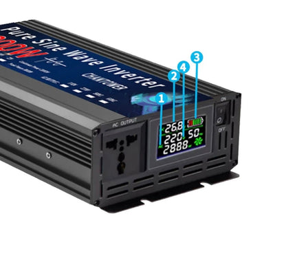 Inverter 1000W/1600W/2200W/3000W/4000W/5000W - Tecnoexperts