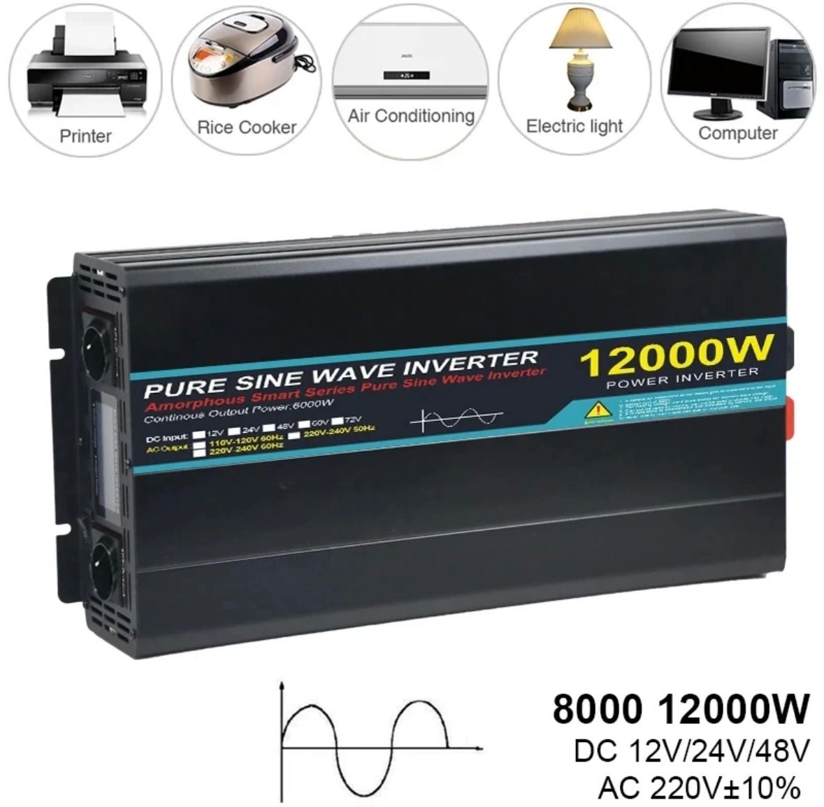 Inverter 8000w/12000w - Tecnoexperts