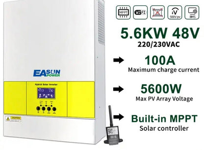 Inverter solare ibrido 3.6/5.6/6.2kw - Tecnoexperts