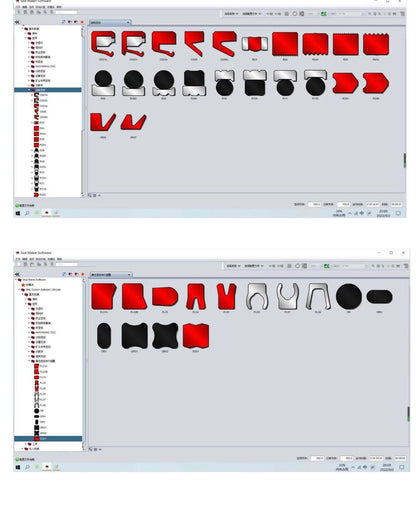 Tornio CNC per lavorare le guarnizioni con integrato due software e 21 utensili - Tecnoexperts