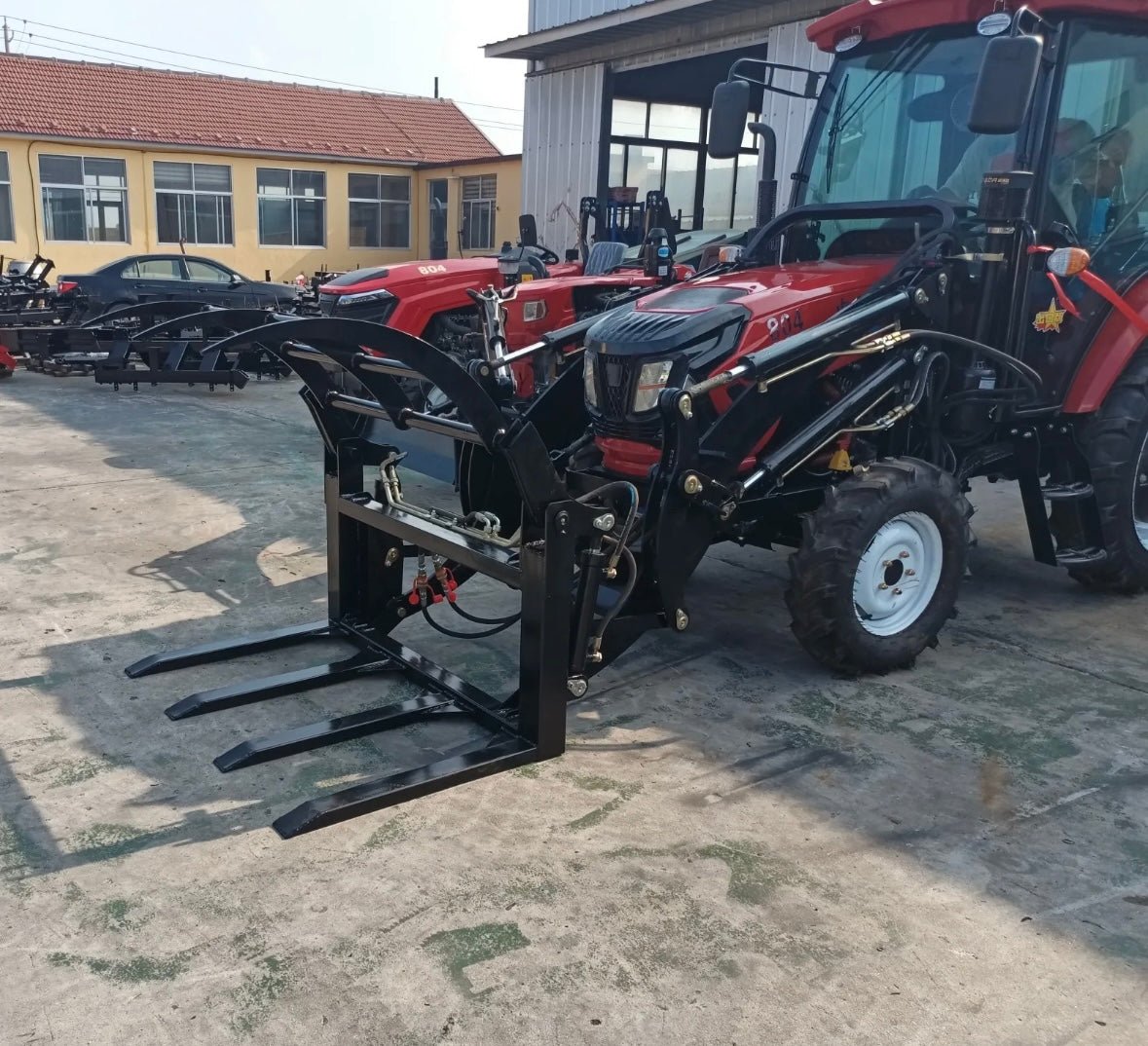 Trattore agricolo potenza 80hp - Tecnoexperts